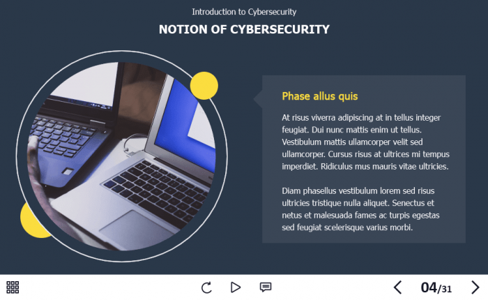 Cyber Security Course Starter Template — Adobe Captivate 2019-62144