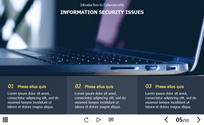 Cyber Security Course Starter Template — Adobe Captivate 2019-62145