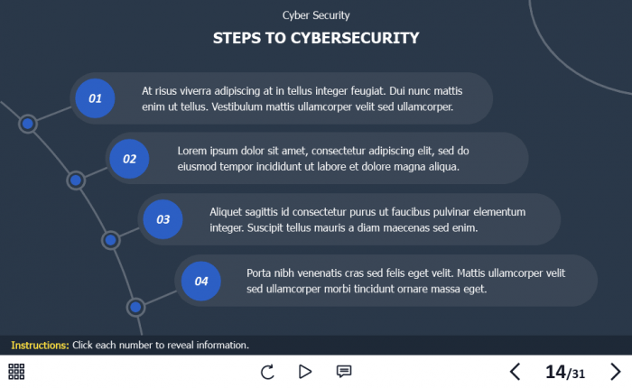 Cyber Security Course Starter Template — Adobe Captivate 2019-62163