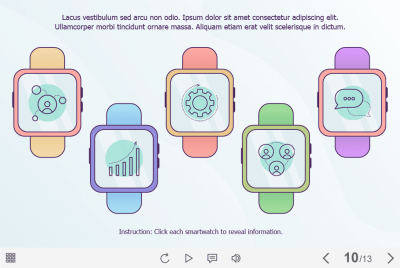 Icons on Smartwatches — Captivate Template-0