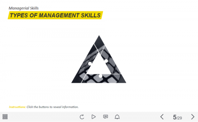 Management Skill Buttons — Lectora Template-0