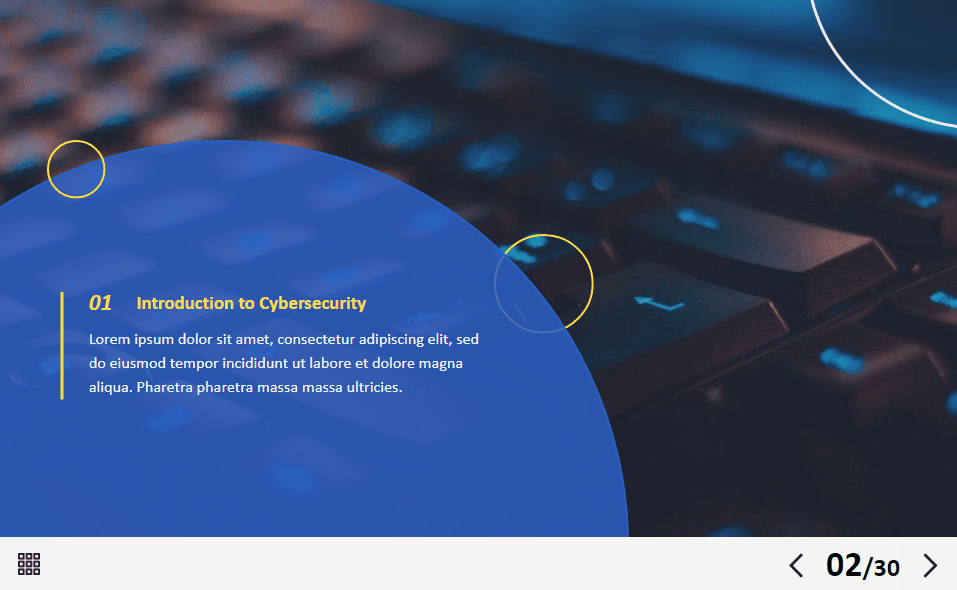 Cyber Security Course Starter Template — Ispring Suite / PowerPoint-62255 Cyber Security Course Starter Template — Ispring Suite / PowerPoint-62255