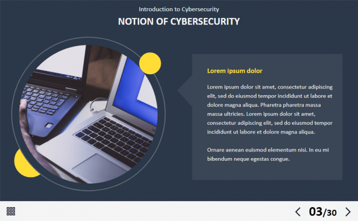 Cyber Security Course Starter Template — Ispring Suite / PowerPoint-62256