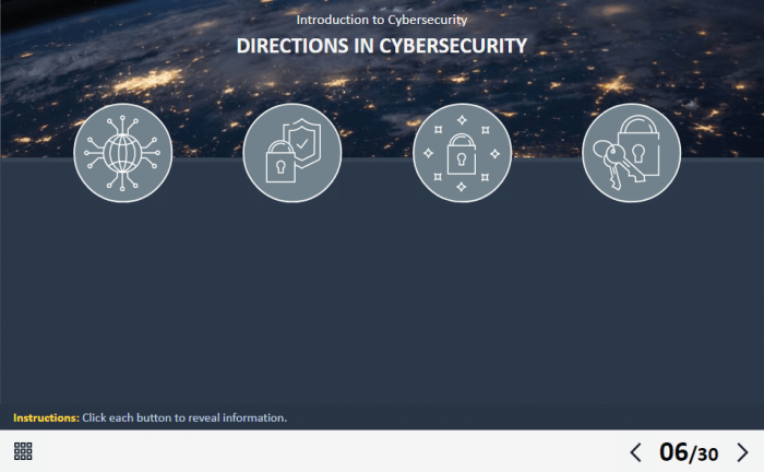 Cyber Security Course Starter Template — Ispring Suite / PowerPoint-62260