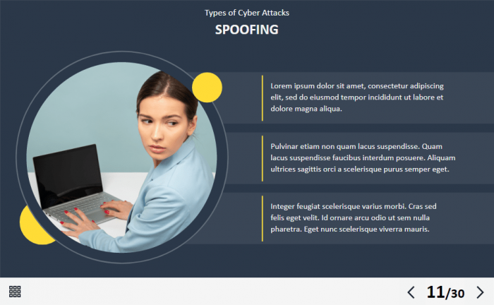 Cyber Security Course Starter Template — Ispring Suite / PowerPoint-62270