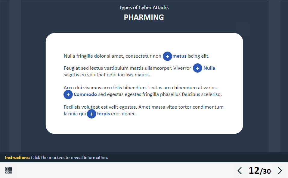 Cyber Security Course Starter Template — Ispring Suite / PowerPoint-62271 Cyber Security Course Starter Template — Ispring Suite / PowerPoint-62271