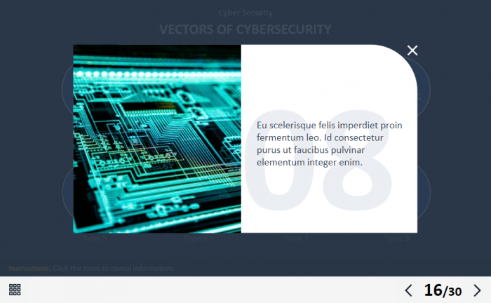 Cyber Security Course Starter Template — Ispring Suite / PowerPoint-62281
