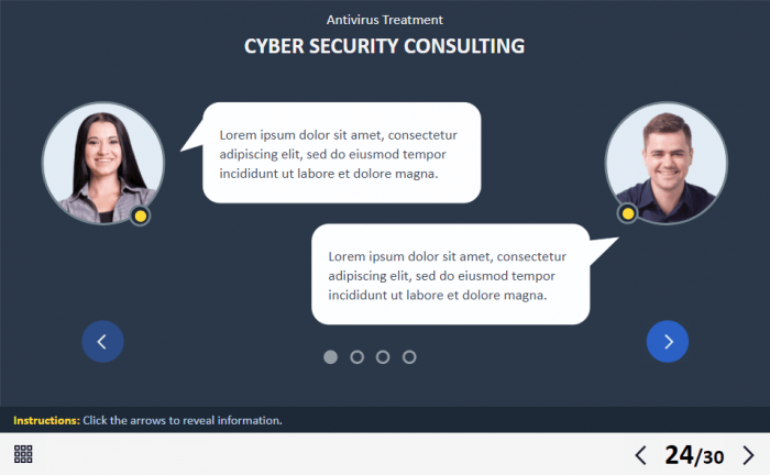 Cyber Security Course Starter Template — Ispring Suite / PowerPoint-62292
