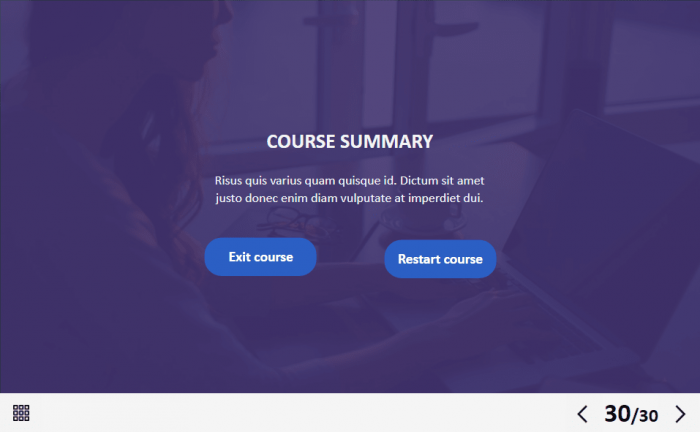 Cyber Security Course Starter Template — Ispring Suite / PowerPoint-62307