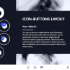 Four Buttons with Icons — Storyline 3 / 360 Template-60288