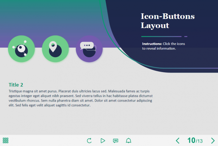 Icon Buttons — Storyline Template-63934