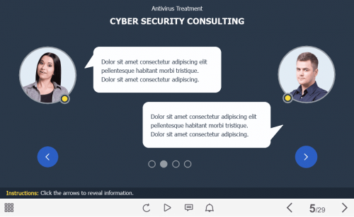 Cybersecurity Consulting — Captivate Template-62245