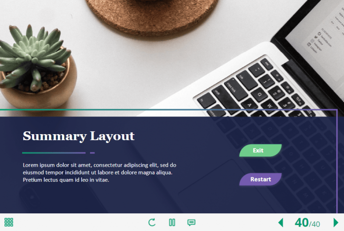 Common Business Course Starter Template — Articulate Storyline-63924