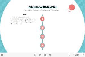 Vertical Timeline — Storyline Template – eLearningchips