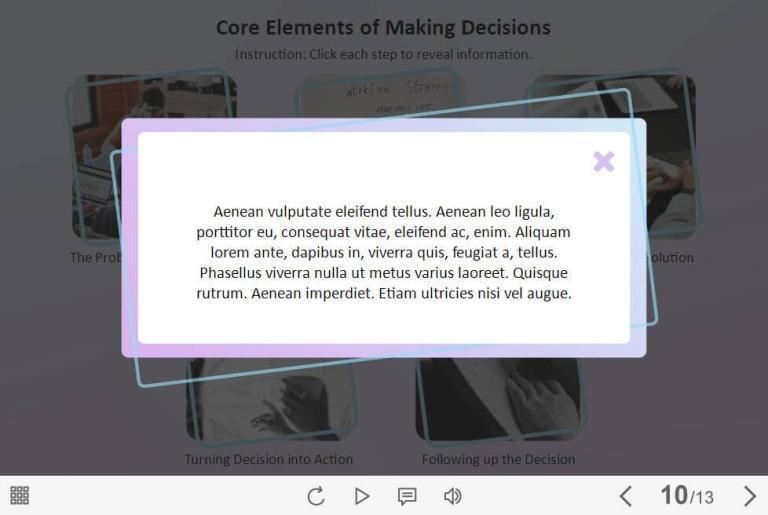 Clickable Cards — Download Articulate Storyline Template