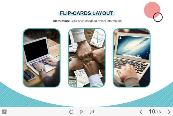 Flip Cards — Download Trivantis Lectora Template