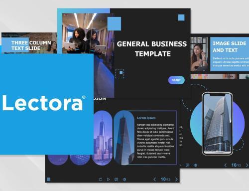 August 10, 2022 Library Update: Dark Theme Business Course Starter Template for Trivantis Lectora